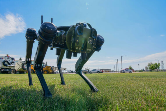 army robotics in field