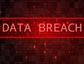 image of the word data breach