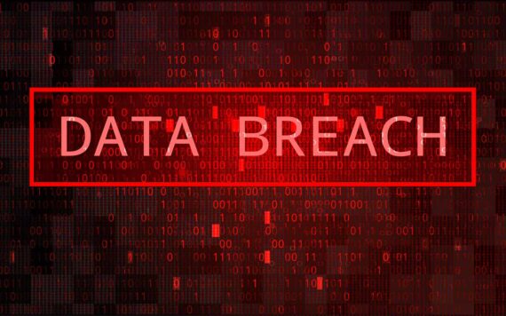 image of the word data breach