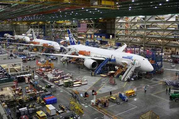 American aerospace manufacture