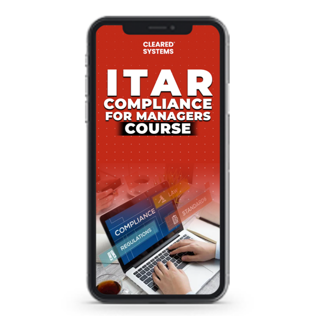 ITAR Compliance for Managers Course