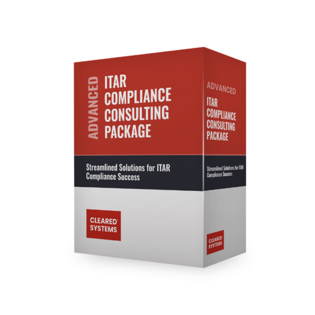 advanced itar compliance consulting package