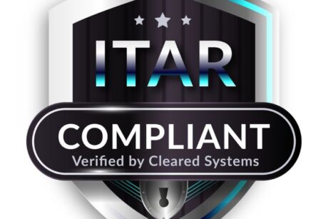 ITAR Badge Web ITAR Compliance Badge